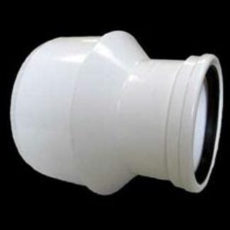 IPEX 043729 Sewer Increaser Coupling, 5 x 4 in, Spigot x Gasket, PVC