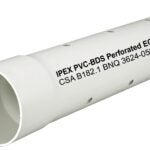 IPEX Ecolotube Series 003435 Sewer Pipe, 3 in, 10 ft L, PVC