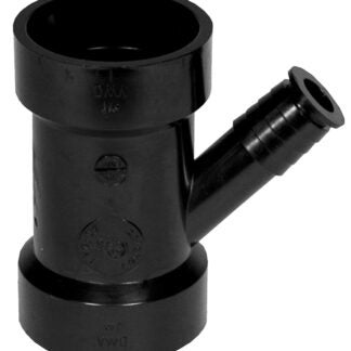 IPEX 027192 Pipe Wye, 1-1/2 in, Hub, ABS, SCH 40 Schedule