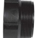 IPEX 027336 Pipe Adapter, 1-1/2 x 1-1/4 in, Hub x MPT, ABS, SCH 40 Schedule