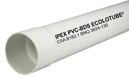 IPEX 003245 Pipe, 4 in, 10 ft L, PVC