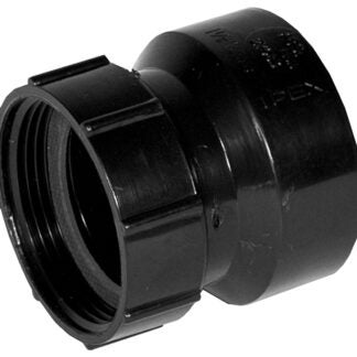 IPEX 027983 Swivel Nut, 1-1/2 in, Hub, ABS, Black