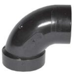 IPEX 027232 Pipe Elbow, 2 in, Hub x Spigot, 90 deg Angle, ABS, SCH 40 Schedule