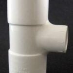 Xirtec 140 435863 Pipe Tee, 3/4 x 1/2 in, Socket x Socket x FPT, PVC, White, SCH 40 Schedule, 150 psi Pressure