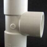 Xirtec 140 435853 Pipe Tee, 1 in, Socket x Socket x FPT, PVC, White, SCH 40 Schedule, 150 psi Pressure