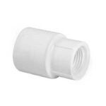 Xirtec 140 435958 Reducing Pipe Adapter, 1 x 3/4 in, Socket x FPT, PVC, White, SCH 40 Schedule, 150 psi Pressure