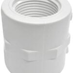 Xirtec 140 435467 Pipe Coupling, 3/4 in, FPT, White, SCH 40 Schedule, 480 psi Pressure