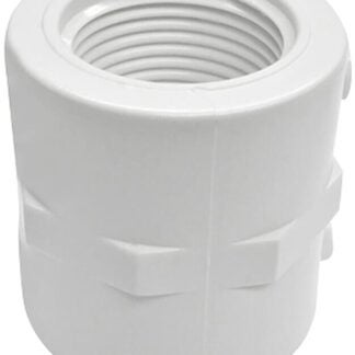 Xirtec 140 435467 Pipe Coupling, 3/4 in, FPT, White, SCH 40 Schedule, 480 psi Pressure