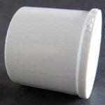 Xirtec 140 435634 Pipe Plug, 1-1/4 in, Male Spigot, PVC, White, SCH 40 Schedule