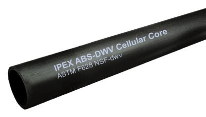 IPEX 079117 Pipe, 1-1/2 in, 12 ft L, SCH 40 Schedule, ABS