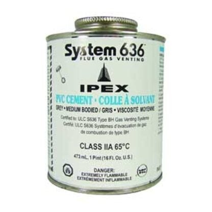 IPEX 196040 Cement, 473 mL, Liquid, Gray