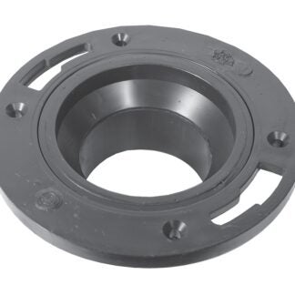 IPEX 27587 Closet Flange, 4 x 3 in Connection, Spigot, ABS