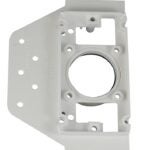 IPEX 201013 Inlet Mounting Plate, PVC, White, For: Central Vacuum System