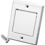 IPEX 201017 Exterior Exhaust Vent, PVC, White, For: Vacuums