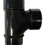 IPEX 027059 Sanitary Pipe Tee, 3 in, Hub x Spigot, ABS