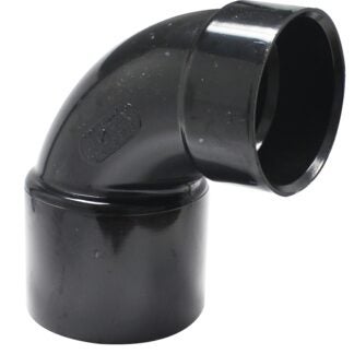 IPEX 027662 Pipe Elbow, 4 x 3 in, ABS