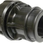 IPEX 358082 Pipe Adapter, 3/4 in, FPT, Polyethylene, 230 psi Pressure