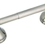 Boston Harbor L5056-13B-10-3L Paper Holder, PP Roller/Zinc, Brushed Nickel, Wall Mounting