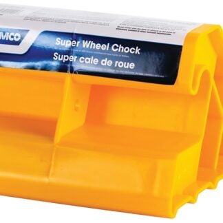 Camco USA 44492 Wheel Stop Chock, Plastic, Yellow, For: Tires Up to 29 in