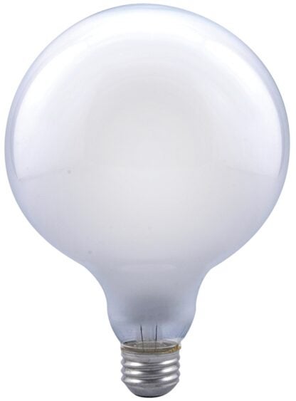 Sylvania 15793 Incandescent Lamp, 100 W, G40 Lamp, Medium E26 Lamp Base, 1050 Lumens, 2850 K Color Temp