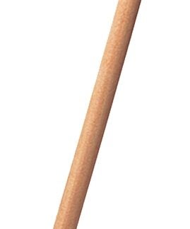 Rubbermaid FG636100LAC Broom Handle, 1-5/16 in Dia, 60 in L, Threaded, Wood, Natural