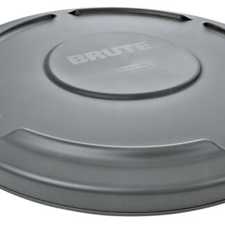 Brute FG260900GRAY Lid, 10 gal, Plastic, Gray, For: Brute #2610 10 gal Container