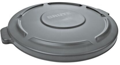 Brute FG260900GRAY Lid, 10 gal, Plastic, Gray, For: Brute #2610 10 gal Container