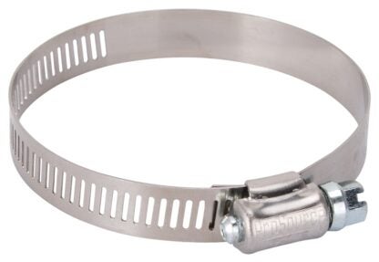 ProSource HCRAN40 Interlocked Hose Clamp, Stainless Steel, Stainless Steel Sells in Quantity of 10