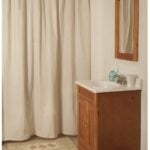 Simple Spaces SD-PCP01-B3L Shower Curtain, Vinyl, Beige, Beige