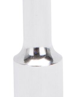 Vulcan MT6487800 Drive Socket, 4 mm Socket, 1/4 in Drive, 6-Point, Chrome Vanadium Steel, Chrome