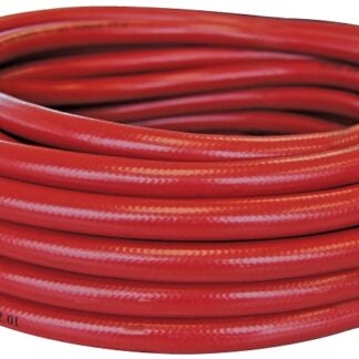 Topring 70 FLEXhybrid Series 70.318 Air Hose, 3/8 in ID, 50 ft L, MNPT, 300 psi Pressure, Techno Polymer, Red