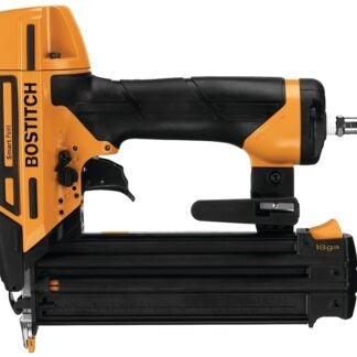 Bostitch BTFP12233 Brad Nailer Kit, 100 Magazine, Glue Collation, 5/8 to 2-1/8 in L Fastener, 1.15 cfm Air