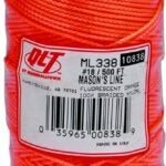 Marshalltown ML338 Mason Line, 500 ft L Line, Fluorescent Orange Line