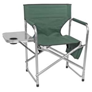 World Famous 6042-GRN Director Chair, 19 in L Seat, 15 in W Seat, Green