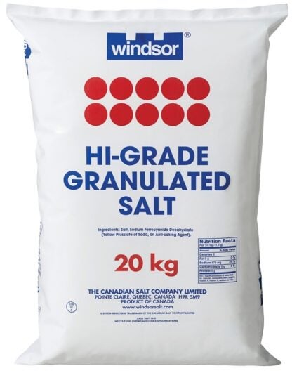 Windsor 0908 Hi-Grade Salt, 20 kg Bag