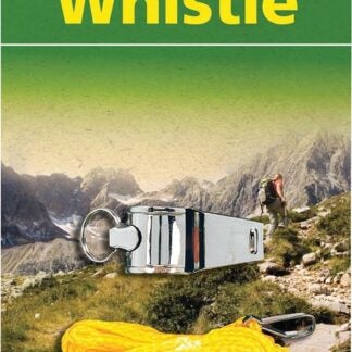 COGHLAN'S 7735 Camp Whistle With Lanyard, Nickel