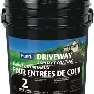 Henry HE130 Series HE130C074 Driveway Asphalt Coating, Liquid, Black, 5 gal Pail