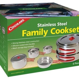 Coghlan's 1814 Cook Set, Stainless Steel, Swing-Out Handle