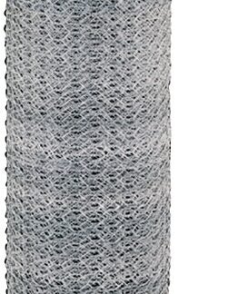 Rangemaster 6026 Poultry Net, 50 ft L, 36 in W, 20 Gauge, Hexagonal Mesh, 2 in Mesh, Galvanized Steel