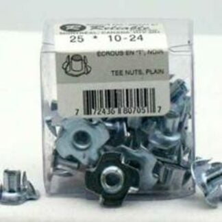 Reliable TNZ3816VP T-Nut, 3/8-16 Thread, Steel, Zinc, 25/BX