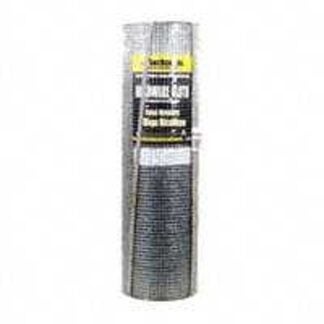 Jackson Wire 11063815 Hardware Cloth, 100 ft L, 36 in W, 23 ga Gauge, 1/8 in Mesh, Galvanized