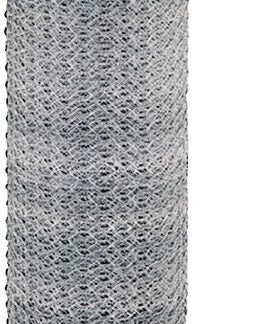 Rangemaster 5926 Poultry Net, 150 ft L, 24 in W, 20 Gauge, Hexagonal Mesh, 1 in Mesh, Steel