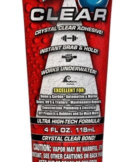 Flex Glue GFSWHTC04 Construction Adhesive, Clear, 4 oz, Tube