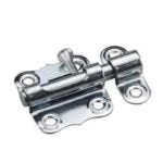 Onward 555XR Regular-Duty Barrel Bolt, 7 mm Bolt Head, Steel, Zinc