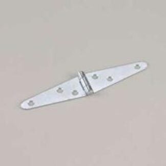 Onward 902XBC Light-Duty Strap Hinge, 28 mm H Frame Leaf, Steel, Zinc, Non-Removable Pin, 12 lb Sells in Quantity of 20