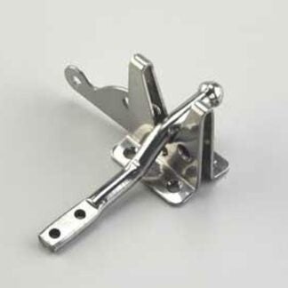 Onward 301XV Gate Latch, 4-27/32 in L, 1-15/32 in W, 3/8 in Bolt Head, 4-27/32 in L Bolt, Steel, Zinc