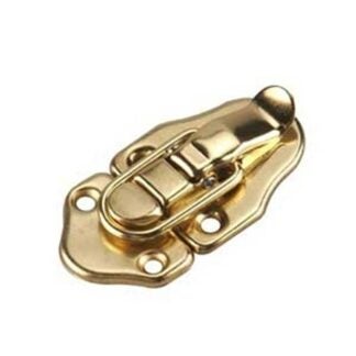 Onward 196BR Suitcase Latch, 2-3/4 in L, 1-1/2 in W, Steel, Brass