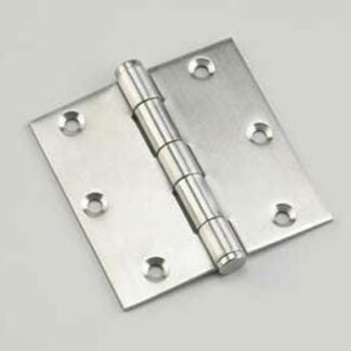 Onward 828XBC Butt Hinge, 3-1/2 in H Frame Leaf, 3/32 in Thick Frame Leaf, Steel, Zinc, Removable Pin, 50 lb Sells in Quantity of 10