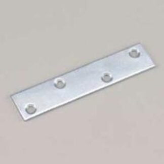 Onward 95X40BC Multi-Position Mending Plate, 4 in L, 7/8 in W, 0.104 in Gauge, Steel, Zinc, Screw Mounting Sells in Quantity of 20