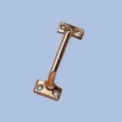 Onward 229BR Sash Lift, 3-7/8 in W, 1 in D, 1-5/32 in H, Steel, Polished Brass